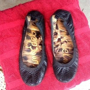 Sam Edelman Black Flats